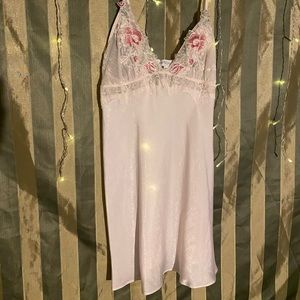 An Affair To Remember Satin & Lace Chemise